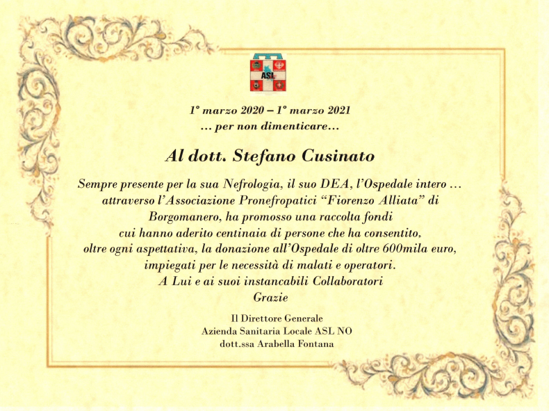 Il sole fuori…1° marzo 2020 – 1° marzo 2021