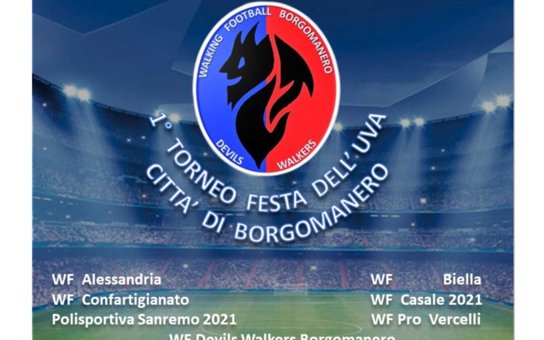 1° Torneo Festa dell’Uva – 12 Settembre 2021