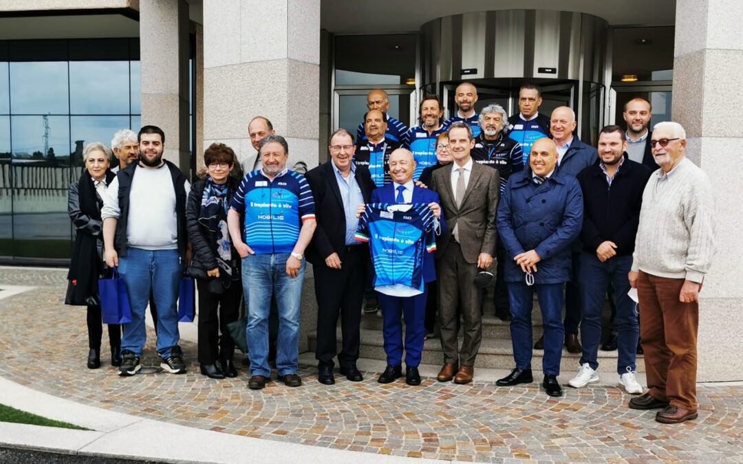 Presentate le nuove divise della Nazionale di Ciclismo Atleti Dializzati e Trapiantati