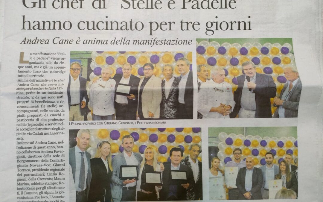 Dai media: Stelle e Padelle 2022