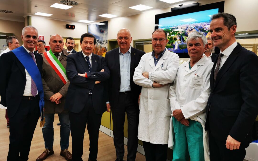 Completata la nuova area di Terapia Intensiva di Anestesia e Rianimazione e di Semintensiva della Medicina d’Accettazione e d’Urgenza dell’ospedale S.S. Trinità di Borgomanero
